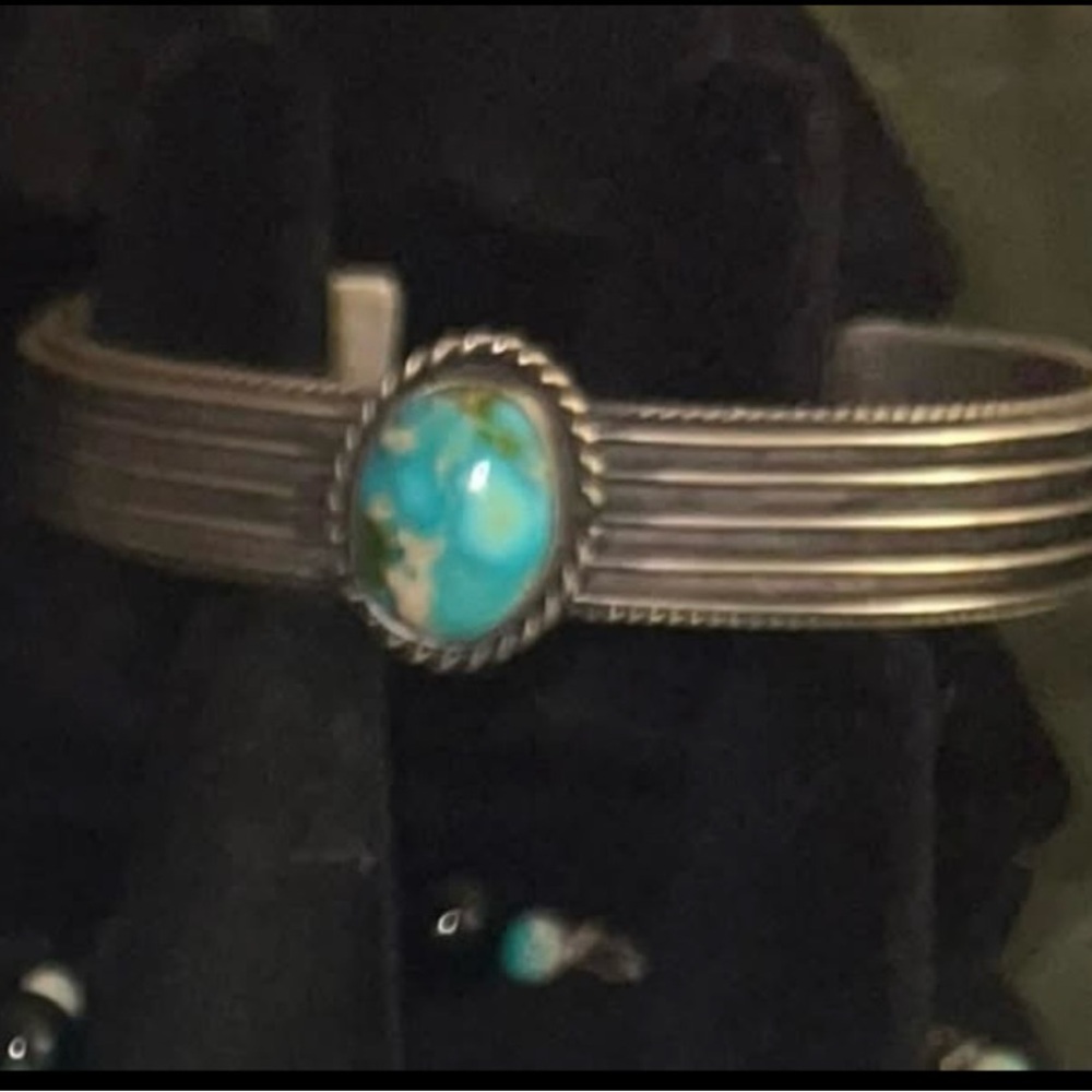 Sonoran Gold Cuff with Turquoise